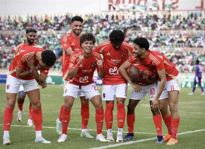 بدايه قوية لحامل اللقب .. الاهلى يفوز بثلاثية خارح ارضه على جورماهيا الكينى