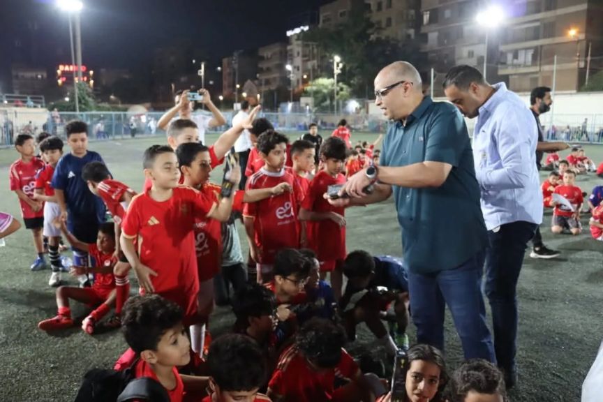 افتتاح رائع .. وأفراح أولياء الأمور بنادي النصر