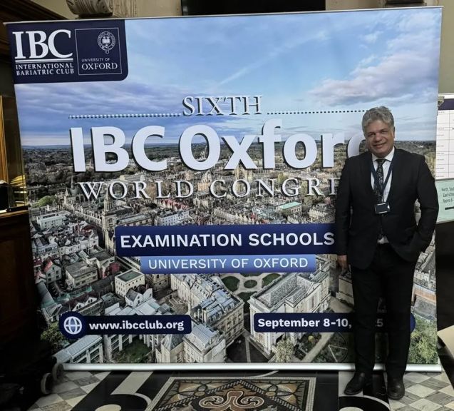 ا.د ياسر عامر أستاذ جراحة المناظير والسمنه يترأس مؤتمر النادي الدولي لجراحات السمنة IBC