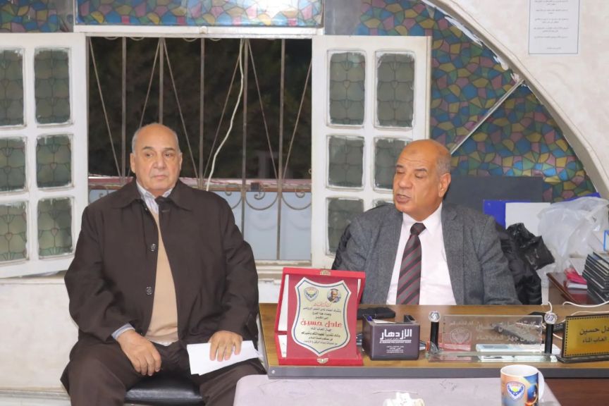 رئيس لجنة تسيي الأعمال بنادي النصر .. يتابع حمام السباحة