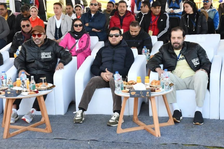بمشاركة 60 ألف متسابق..   وزير الشباب والرياضة يطلق إشارة البدء للنسخة العاشرة من ماراثون زايد الخيري لصالح بنك الطعام المصري